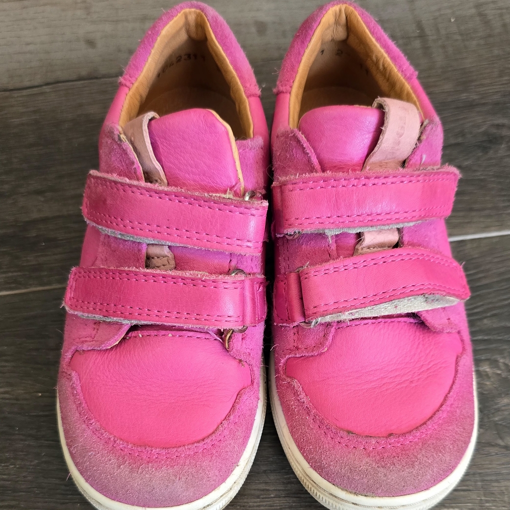 Froddo Kids Pink Velcro Sneakers